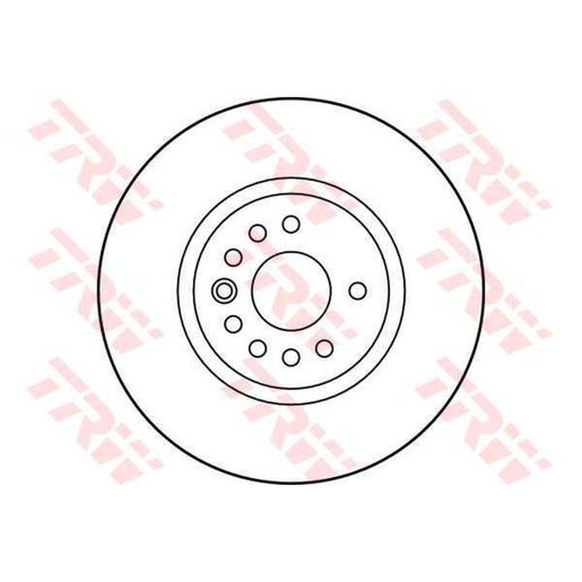 TRW Brake Rotor DF2778S