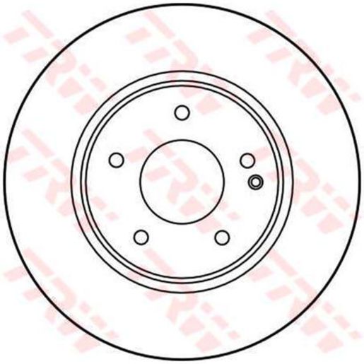 TRW Disc Brake Rotor DF2779S
