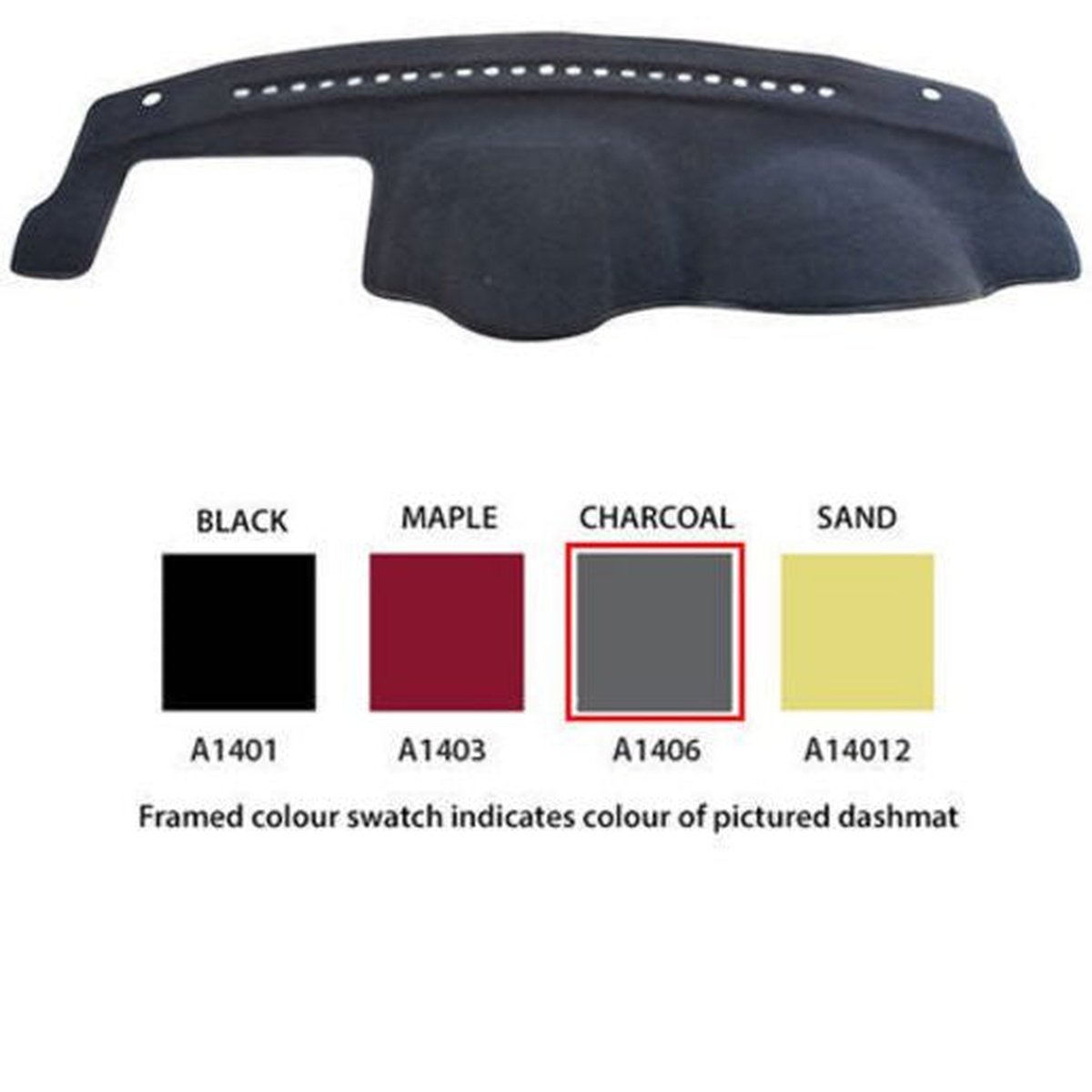 Sunland Dashmat fits KIA SORENTO (BL MY05 - MY09 - 2/03 to 9/09) - Charcoal