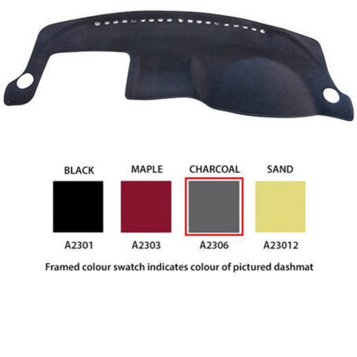 Sunland Dashmat fits KIA SPORTAGE (KM/KM2 MY10 - 4/05 to 9/10) - Charcoal