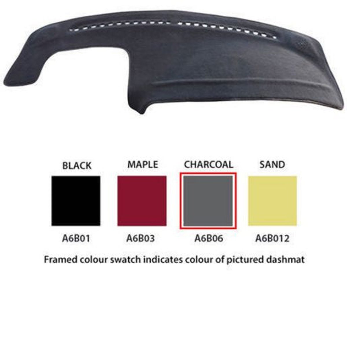 Sunland Dashmat fits KIA CARNIVAL (KV11 - 11/03 to 2/07) - Charcoal