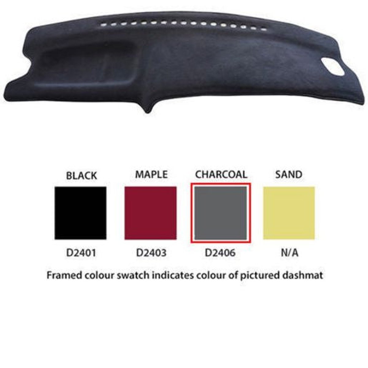 Sunland Dashmat fits NISSAN PULSAR (ES/N14 - 10/91 to 9/95) - Charcoal