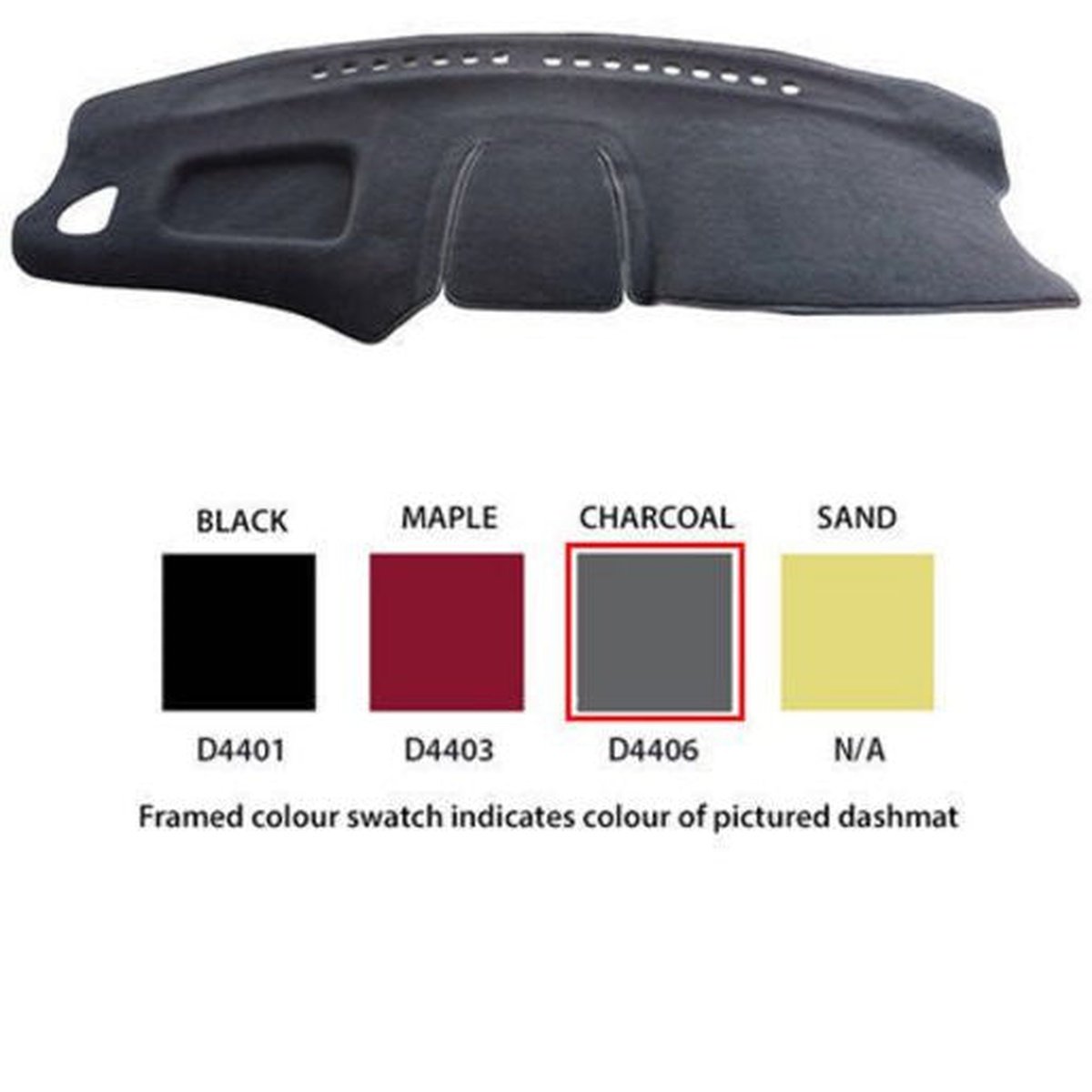 Sunland Dashmat Black fits NISSAN PULSAR N16 D4401