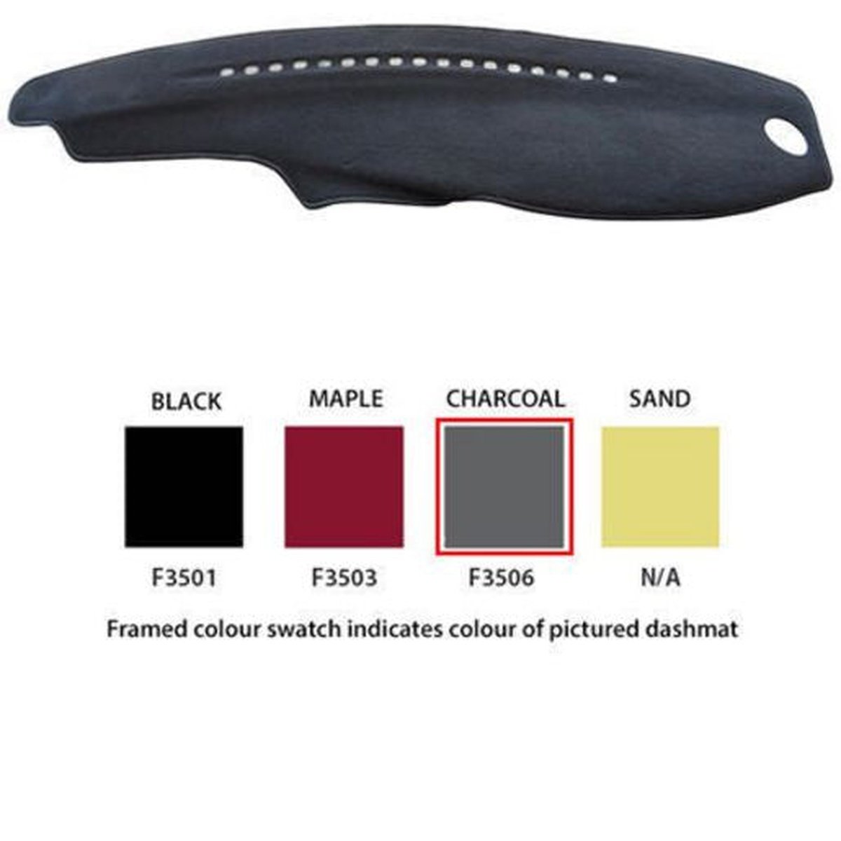 Sunland Dashmat fits FORD EXPLORER (UN/UP/UQ/US - 10/96 to 12/01) - Charcoal