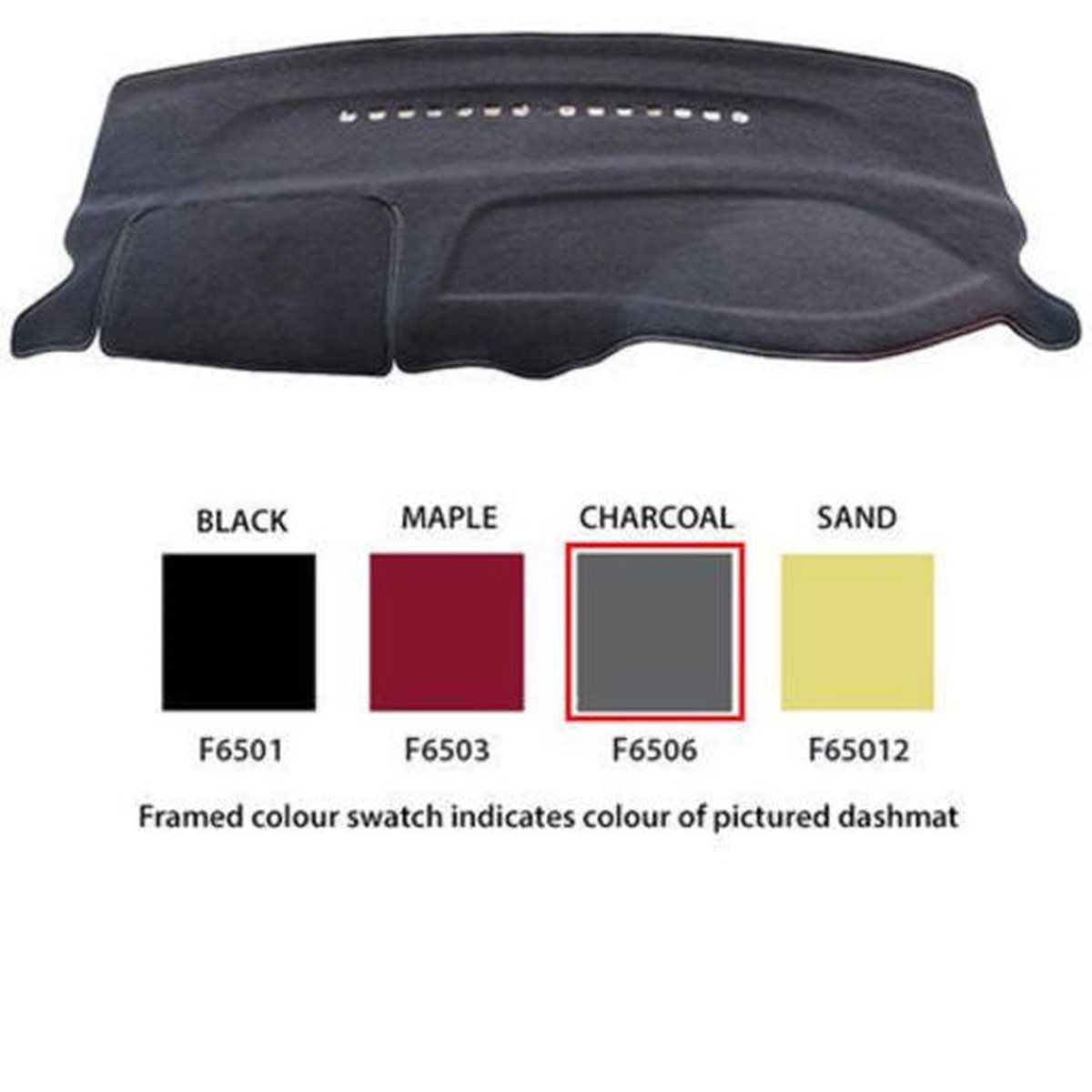 Sunland Dashmat fits FORD FOCUS (LS/LT/LV - 6/05 to 7/11) - Black