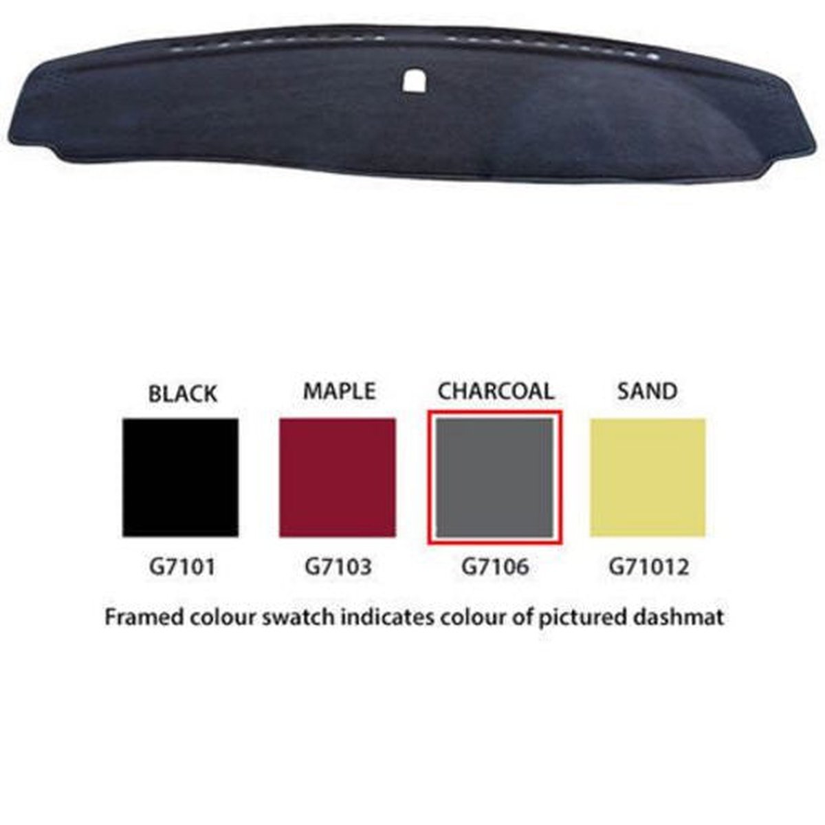 Sunland Dashmat fits HOLDEN EPICA (EP MY8 MY9 - 2/07 to 12/11) - Charcoal