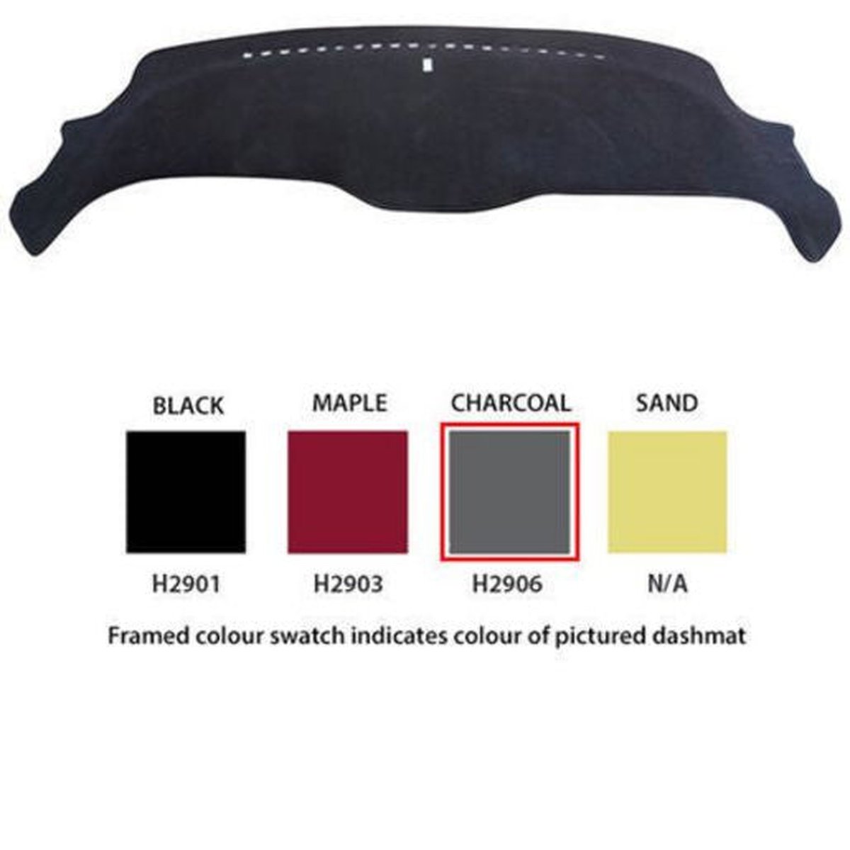 Sunland Dashmat fits HONDA ODYSSEY (V6/V6L/LUXURY - 6/04 to 3/09) - Black