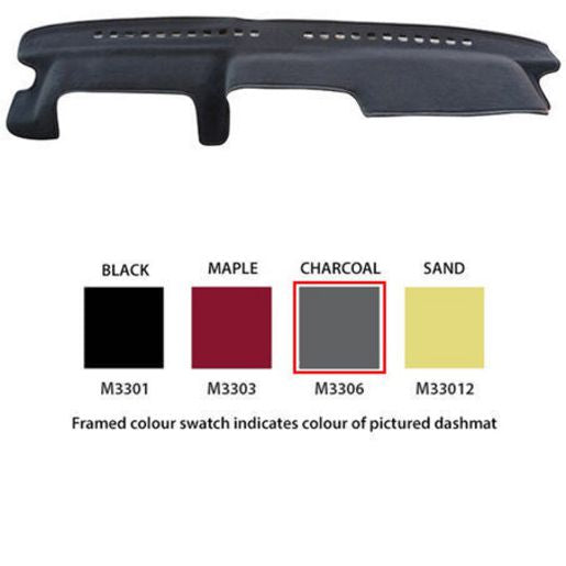 Sunland Dashmat fits MITSUBISHI PAJERO (NL/NM - 9/97 to 10/02) - Charcoal