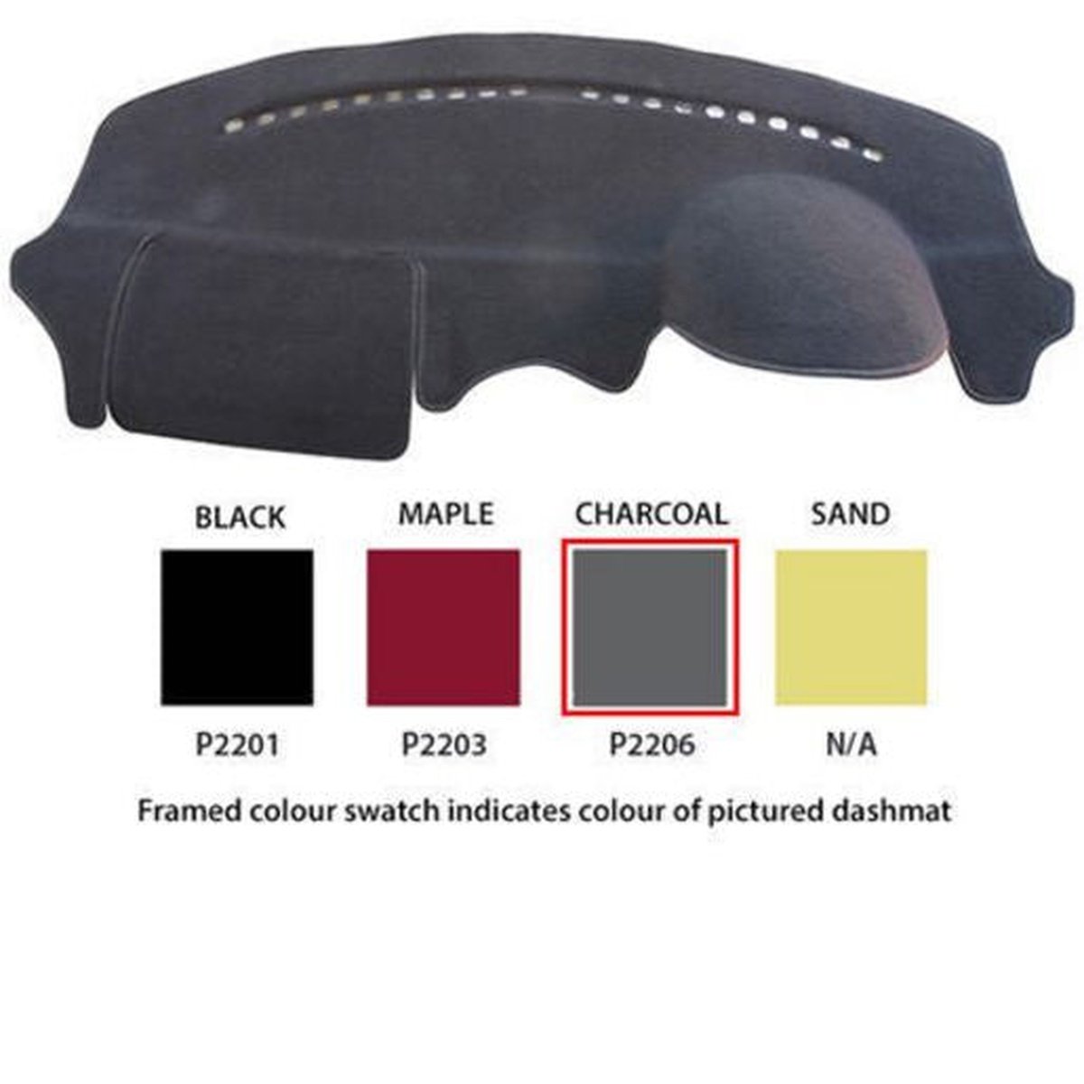 Sunland Dashmat fits PROTON SAVVY (BT - 4/06 to 11/11) - Charcoal