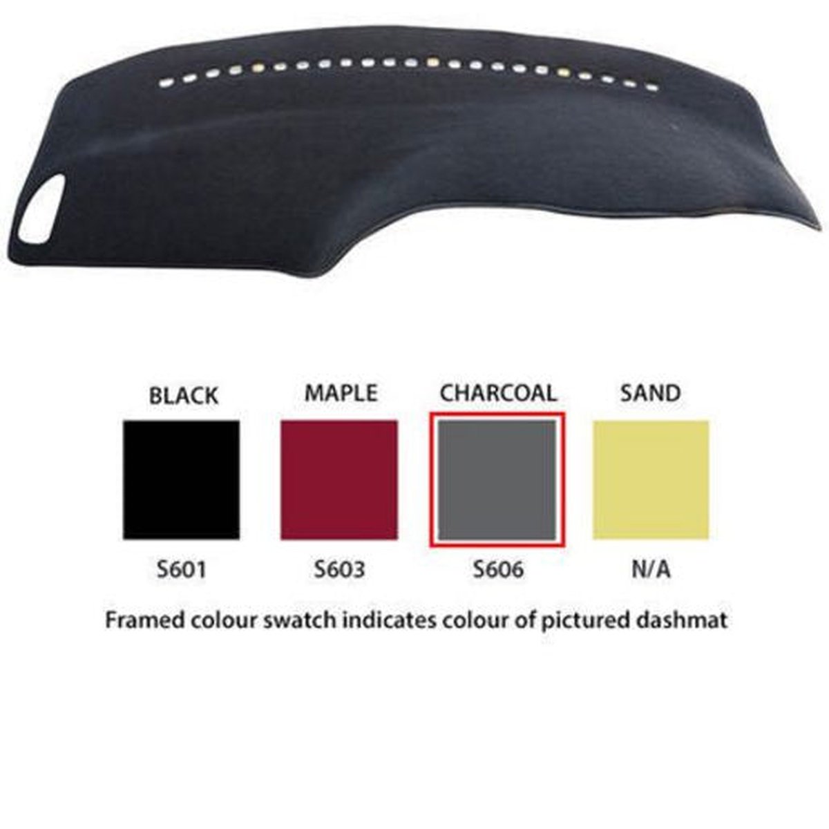 Sunland Dashmat Charcoal fits SUZUKI BALENO GA S606
