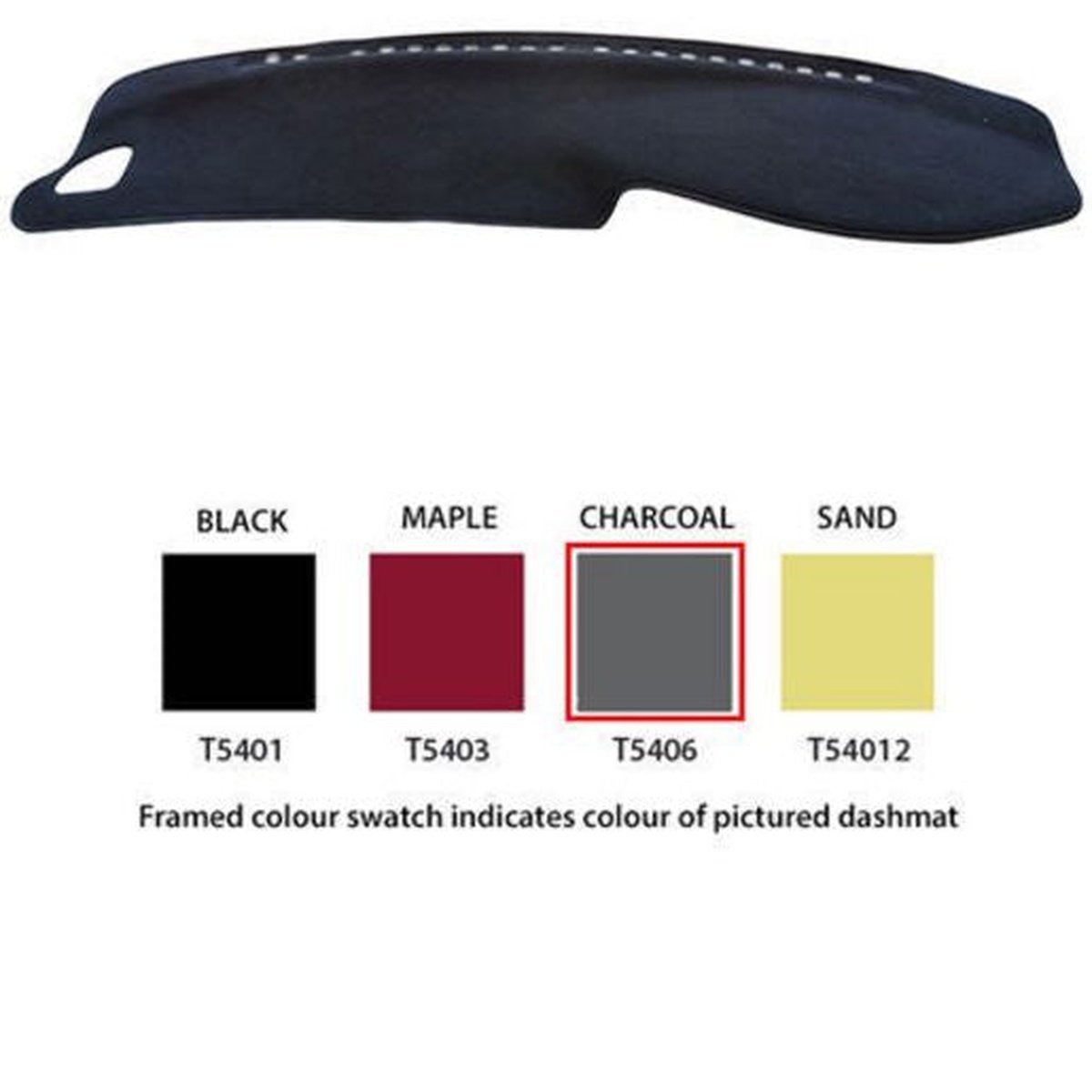 Sunland Dashmat fits CAMRY (CONQUEST/GRANDE - 8/97 to 7/02) - Sand W/O Air Bag