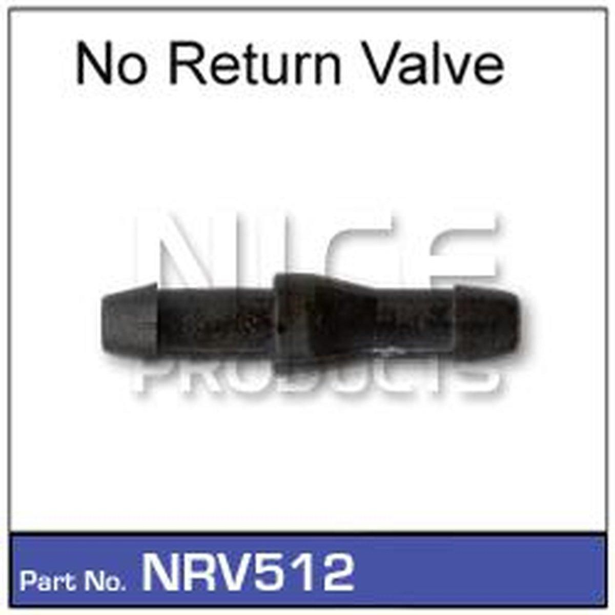 NICE Windscreen Washer Non Return Valve NRV512