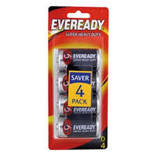 Eveready Super HD D 4Pk 1250HP4N