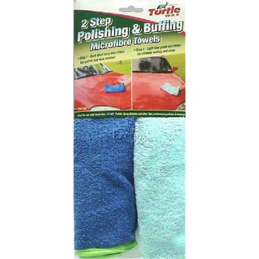 Turtle Wax Buff & Polish Microfiber Towels TW166