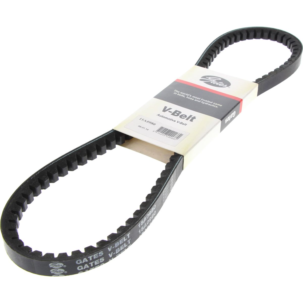 Gates Automotive V Belt 15A0980