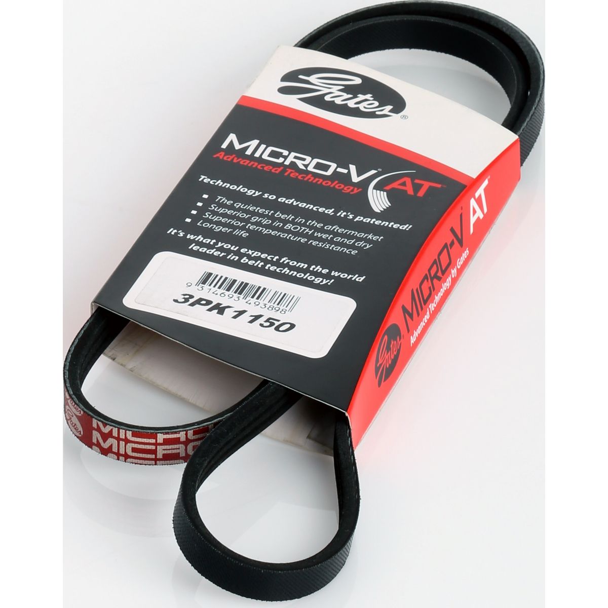 Gates Ribbed Belt 3PK1150