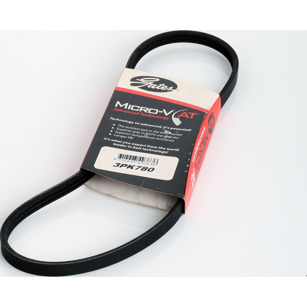 Gates Ribbed Belt 3PK780