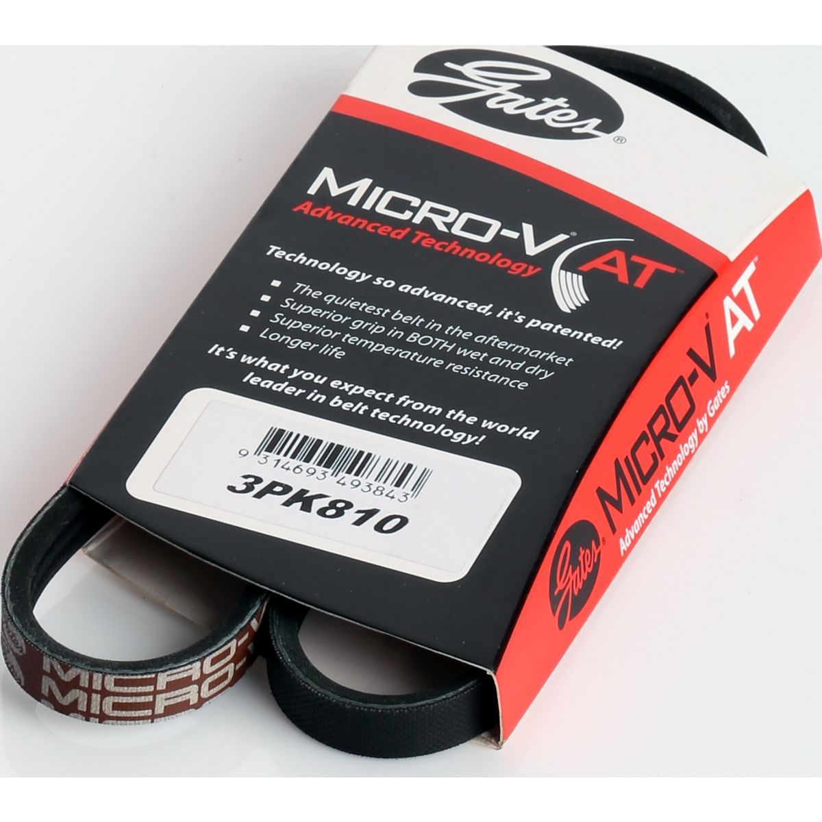 Gates Ribbed Belt 3PK810