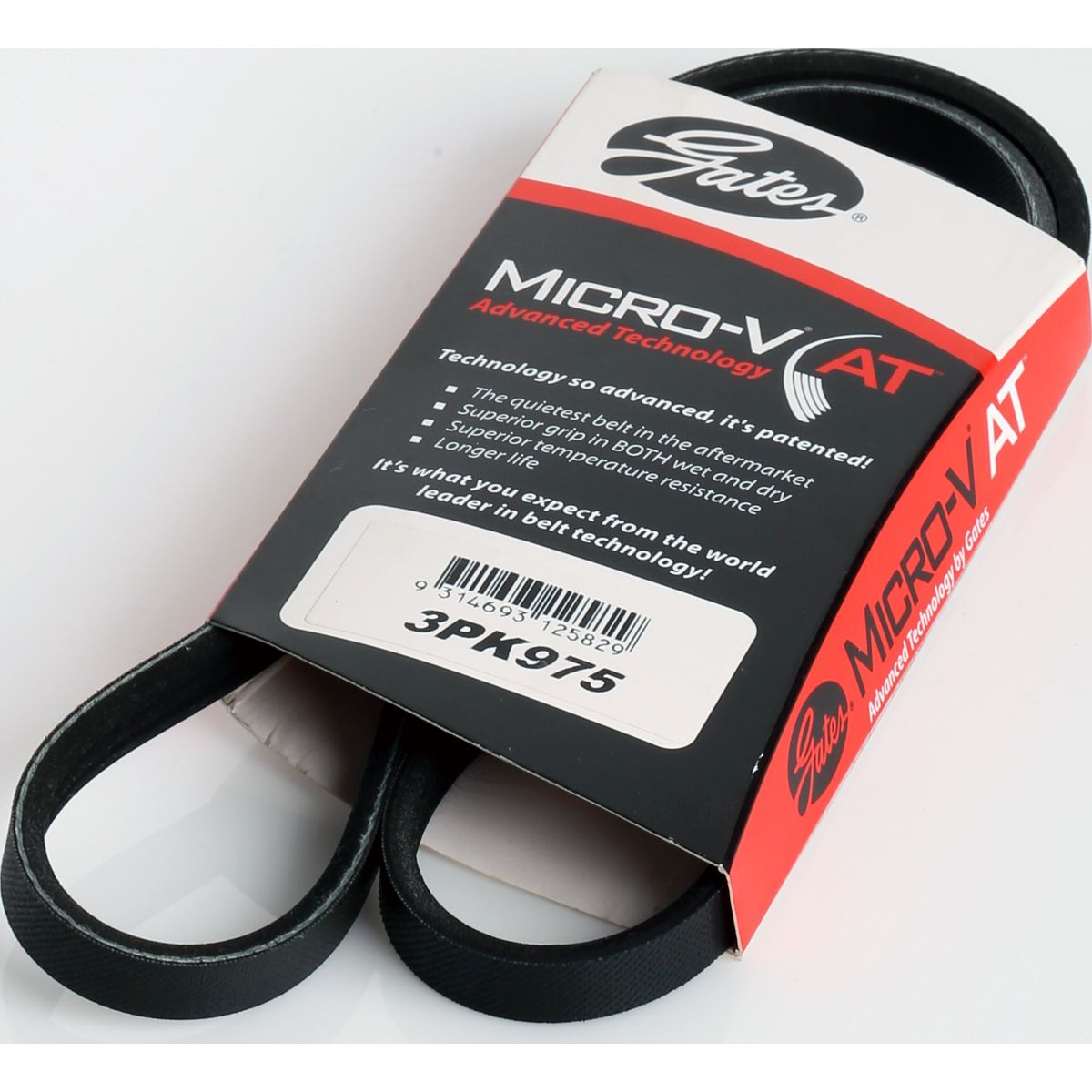 Gates Ribbed Belt 3PK975