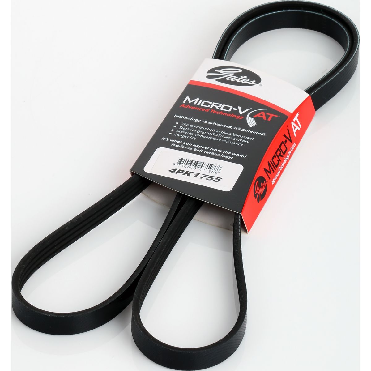 Gates Ribbed Belt 4PK1755