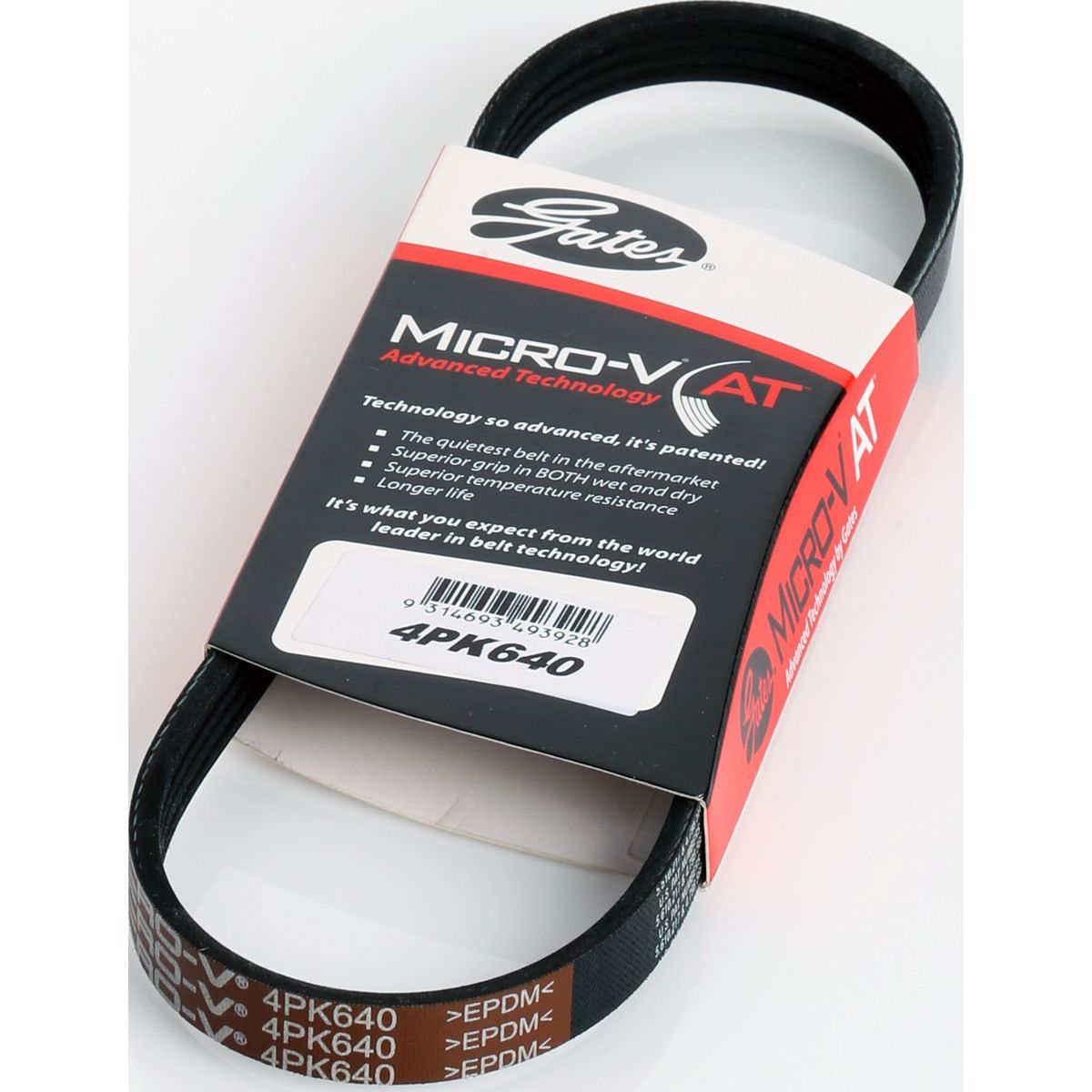 Gates Ribbed Belt 4PK640