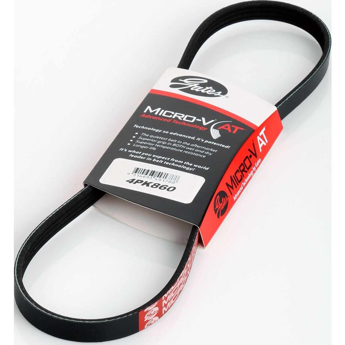 Gates Ribbed Belt 4PK860