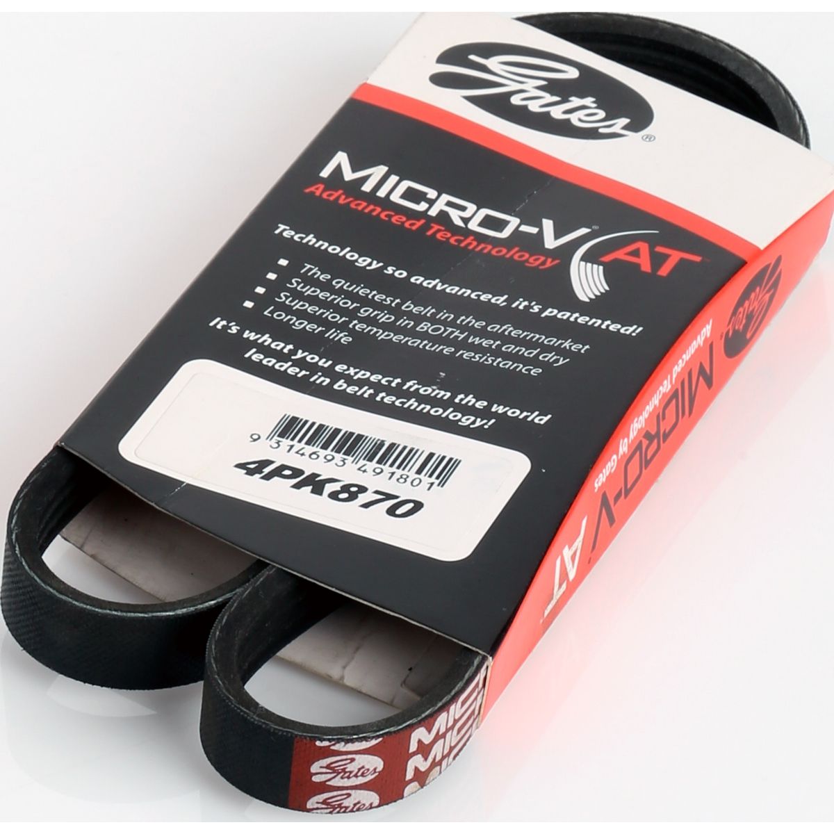 Gates Ribbed Belt 4PK870