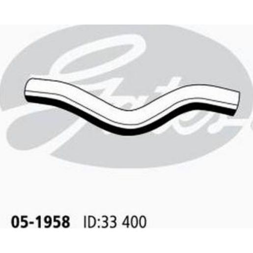 Gates Radiator Hose 21306