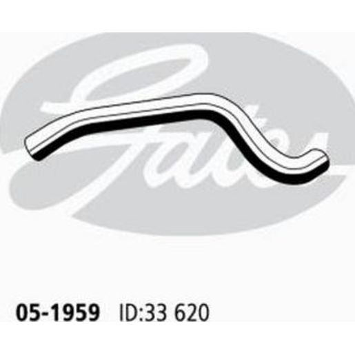Gates Radiator Hose 21671