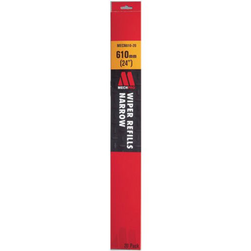 Mechpro Wiper Refill 8Mm Wide 610Mm MECW610-20