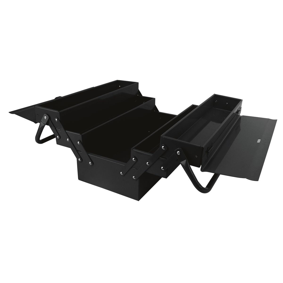 Mechpro Cantilever Tool Box 5 Tier Black MPTB5C-BLK