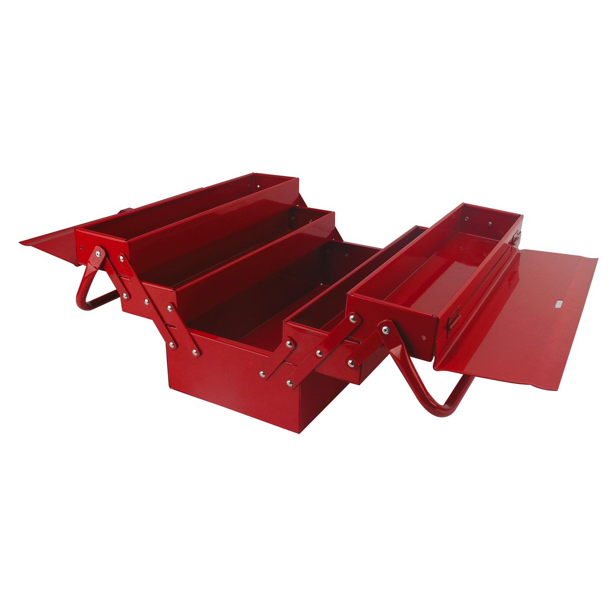 Mechpro Cantilever Tool Box 5 Tier Red MPTB5C-RED
