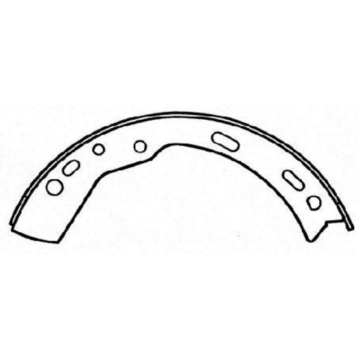 Brake Bonders Brake Shoe 317.5mm N1882