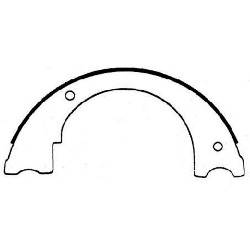 Brake Bonders Brake Shoe 228.6mm N1890
