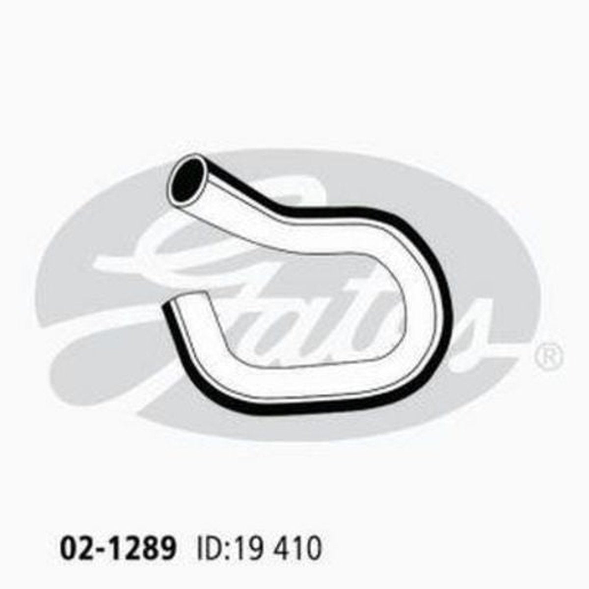 Gates Radiator Hose 02-1289