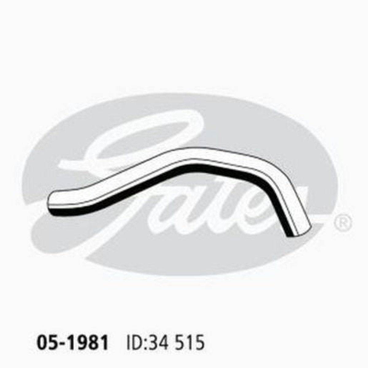 Gates Radiator Hose 29707