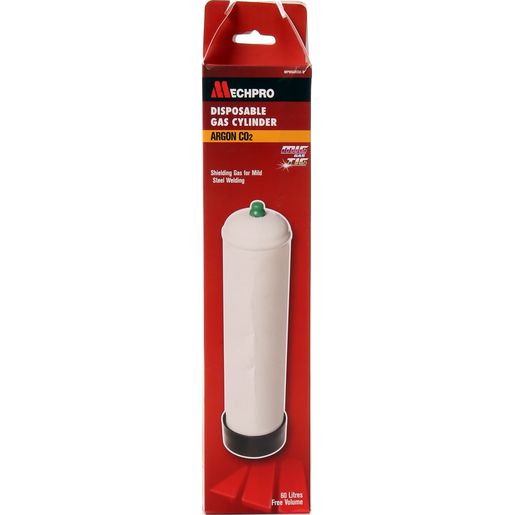 Mechpro Disposable Gas Cylinder Arg/Co2 1Kg MPWGARC02-D