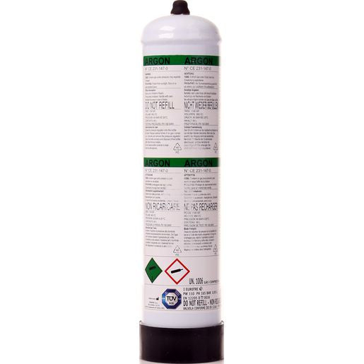 Mechpro Disposable Gas Cylinder Pure Argon 1Kg MPWGAR-D