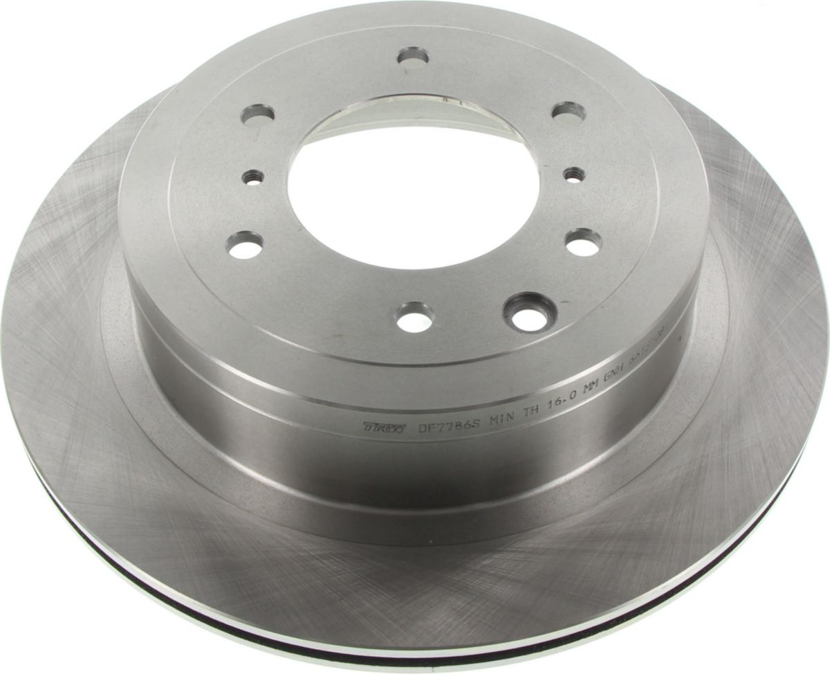 TRW Brake Rotor Pair 332mm Rear DF7786S