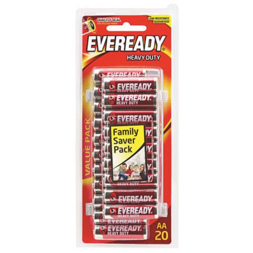 Eveready AA Battery Heavy Duty 20PK 1015SW20