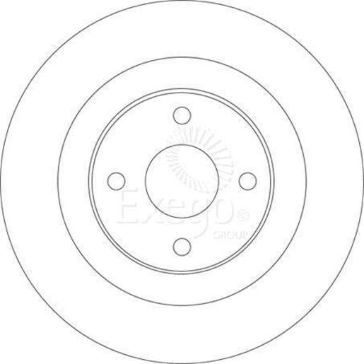 TRW Disc Brake Rotor DF4406S