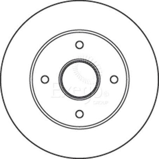 TRW Disc Brake Rotor DF4452S