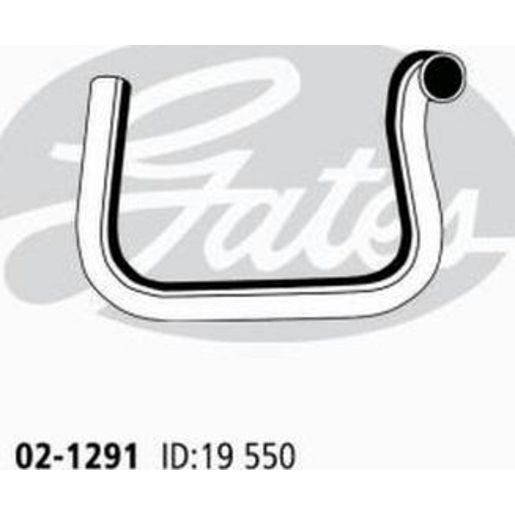 Gates Radiator Hose 02-1291