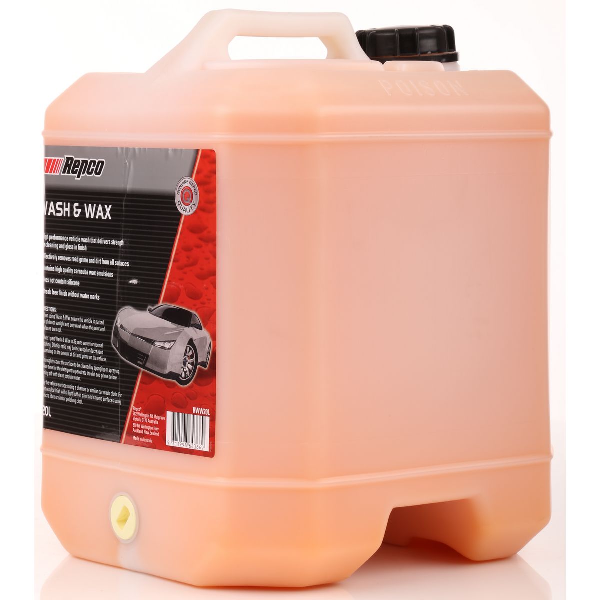 Eclipse Wash & Wax 20Ltr RWW20L