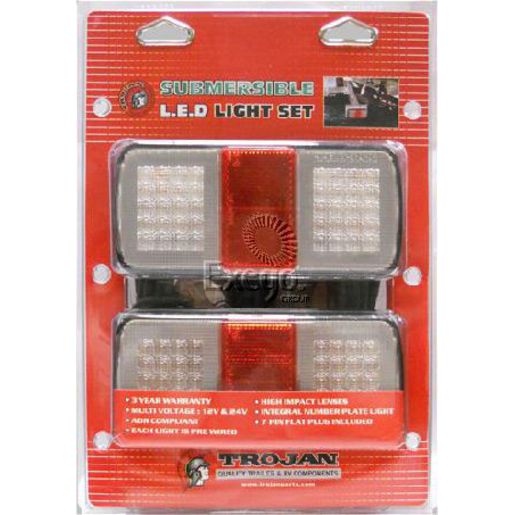 Trojan LED Lamp Combination Pack 371051