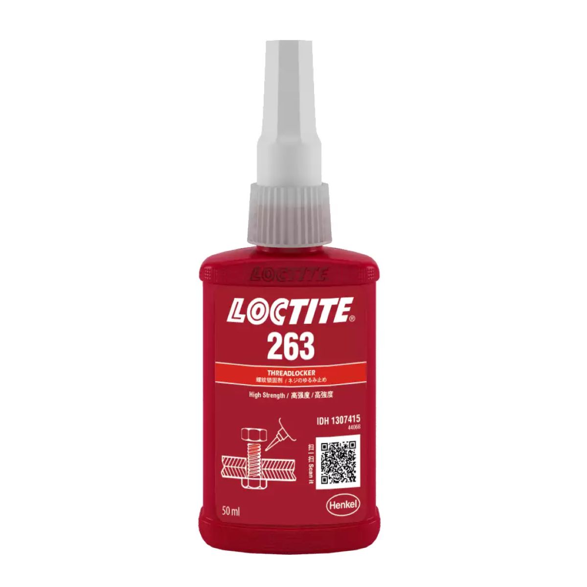 Loctite 263 Threadlocker High Strength 50ml 44130