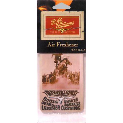 R.M. Williams Air Freshener With Rodeo Logo Vanilla FRRMROD