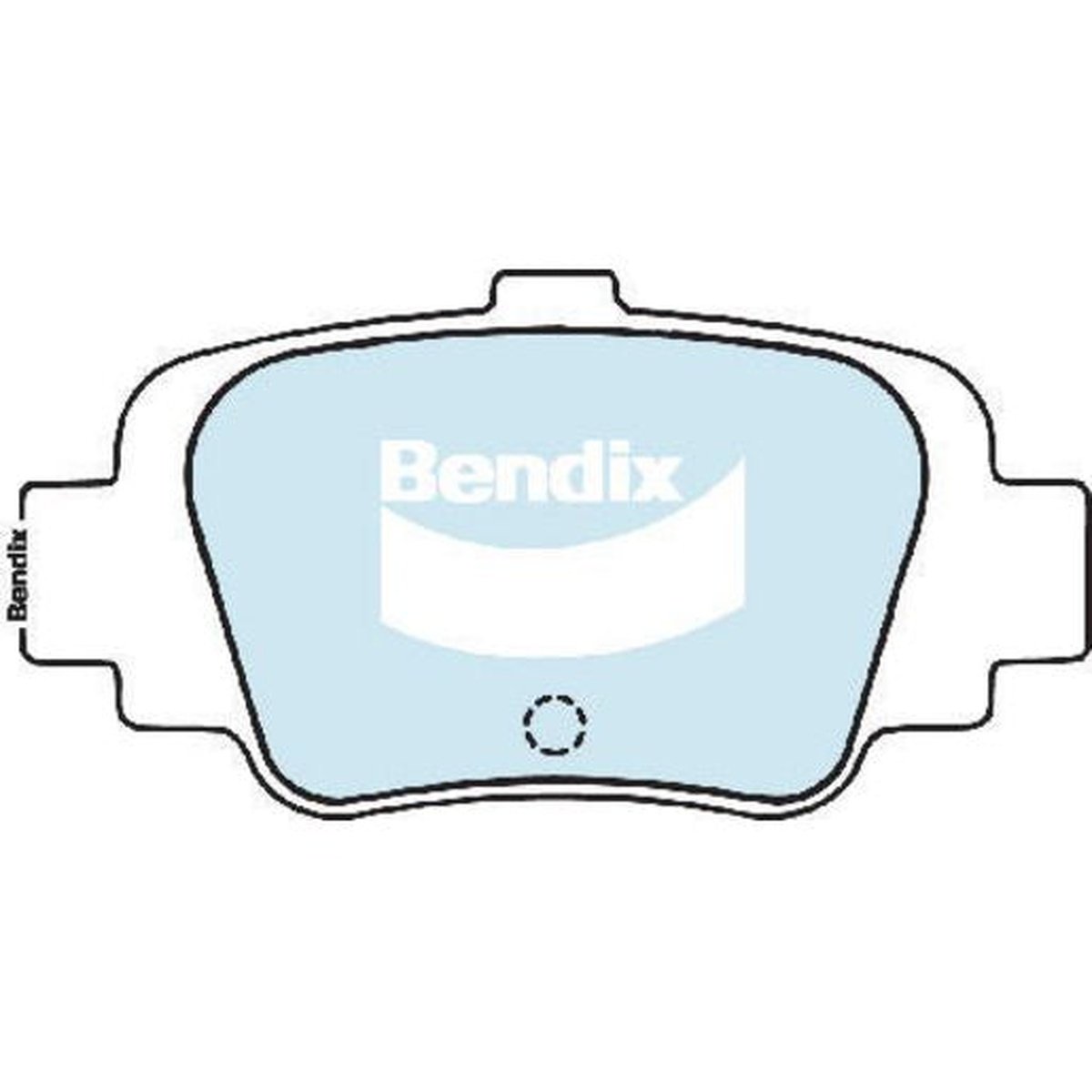 Bendix General CT Brake Pad Set Rear DB1309 GCT