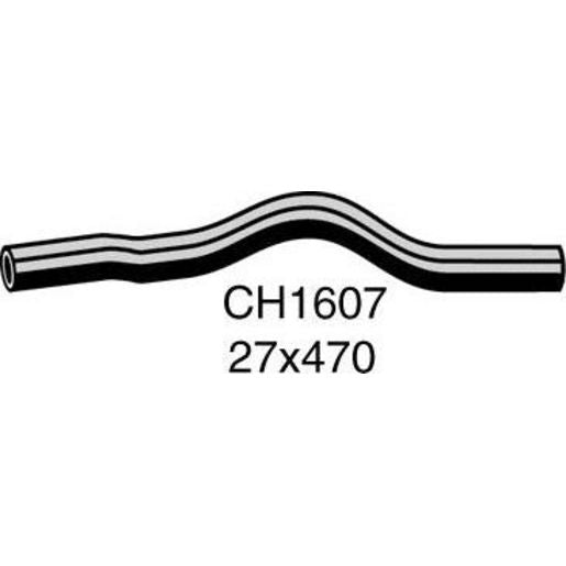 Mackay Top Radiator Hose CH1607