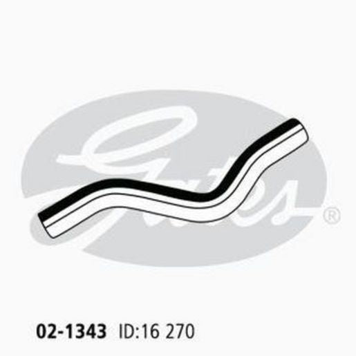Gates Radiator Hose 02-1343